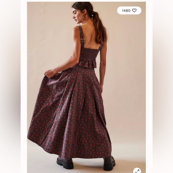 Free people Fiona Set. Free new necklace and UO EUC cardigan w/purchase - Picture 2 of 16